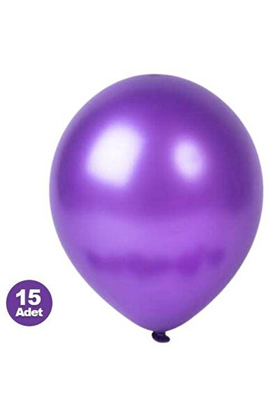 Parti Dükkanım Mor Balon 15 Adet
