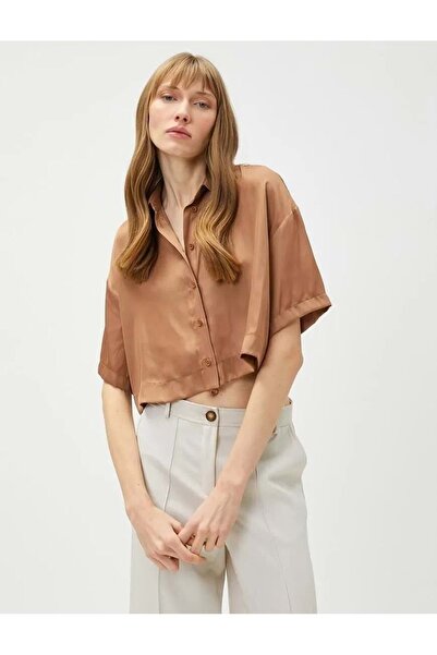 Koton Women's Clothing Shirt 3Sak60058Uw