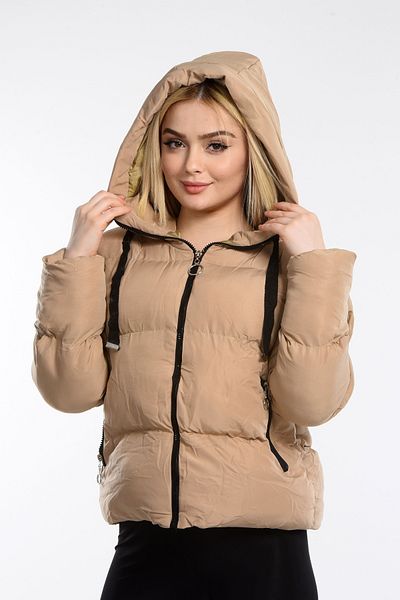 NEWCO Short Hooded Women's Shift Coat