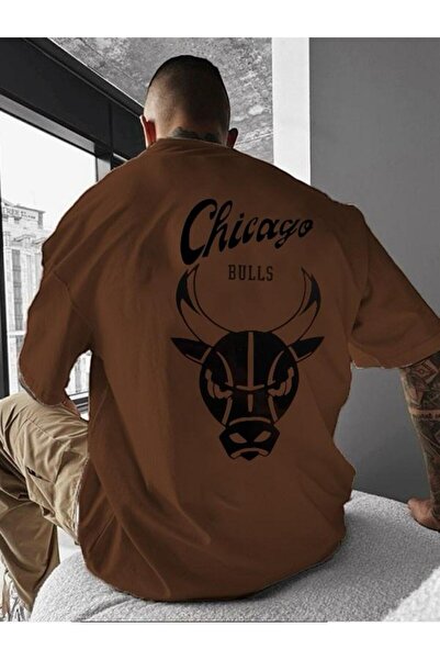 DM DOLCE MORE ГОЛЯМА ТЕНИСКА С ЩАМП НА CHICAGO BULS