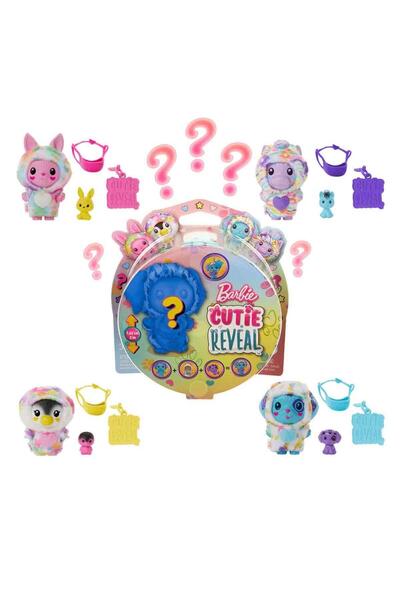 Barbie Cutie Reveal Hayvancıklar Rüya Renkler Serisi Hrk47-hrk49
