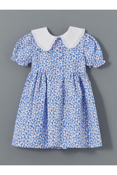 LC Waikiki Rochie pentru fete din amestec de in floral