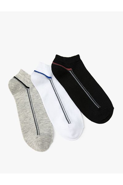 Koton Set de 3 șosete din amestec de bumbac