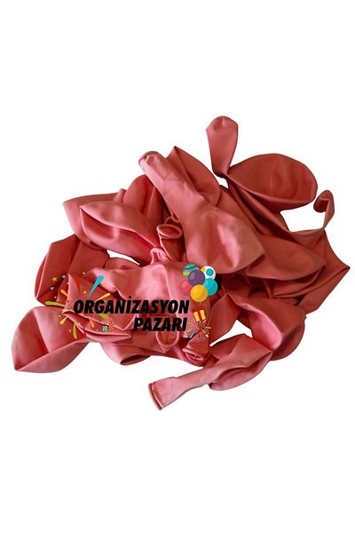 Organizasyon Pazarı Baby Pink Pastel Decoration Balloon - 12 inches, Set of 25