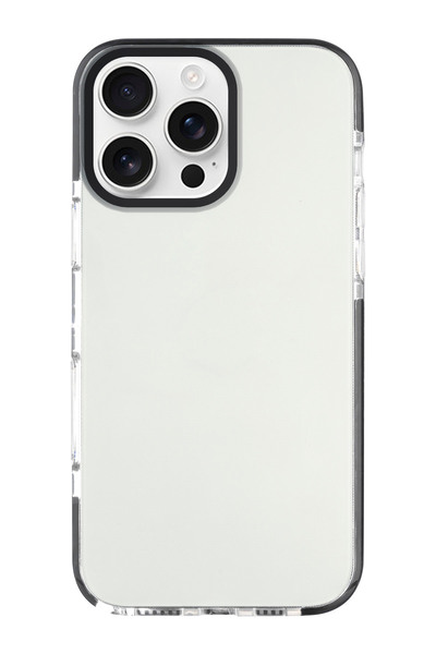 shoptocase iPhone 16 PRO MAX Uyumlu Kamera ve Kenar Korumalı Impacts Telefon ...