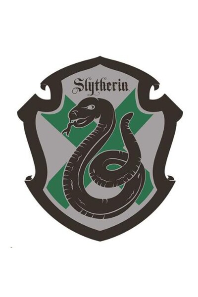 Sihir Dükkanı Wizarding World- Harry Potter Slytherin Tabelası