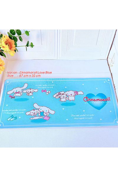 synshop Cinnamoroll Kawaii Kuromi Подложка за мишка за десктоп, клавиатура, голяма подложка за мишка, офис, игри, момиче