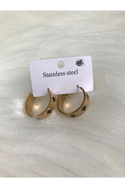 stainless steell Kadın çelik küpe