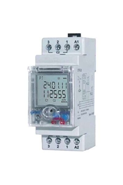 ENTES Dtr-25 Astronomik Zaman Rölesi 5 Vakit Saati Programı