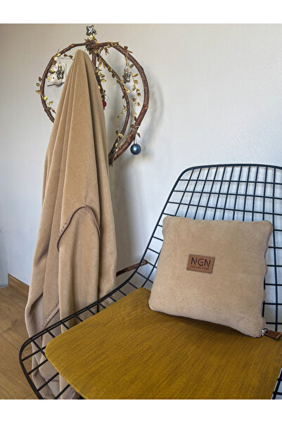 ngn collection Foldable Fleece Blanket & Pillow – Premium Soft Optional Use for Travel, Car and Airplane