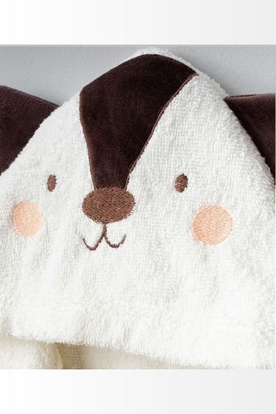 Bebitof Wolf Patterned Boxed Baby Bathrobe Set
