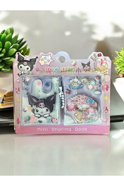 ALMİRA SOLMAZ TİCARET Kromi 6 Cm Süslü Sulu Mini Sticker Defter (1 ADET)