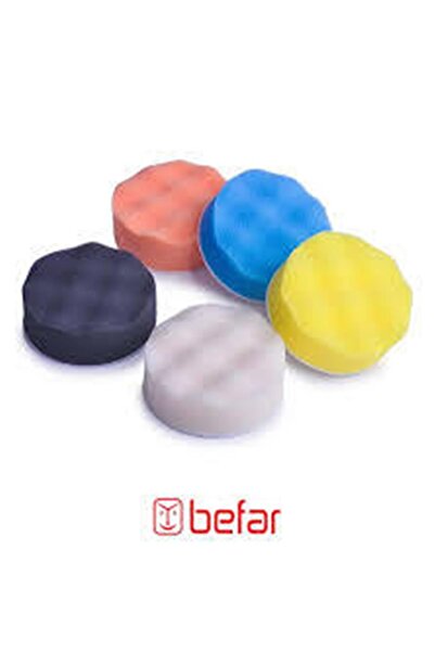 BEFAR CIRTLI WAFFLE POLİSAJ SÜNGERİ TURUCU 80MM 448021 80*25MM