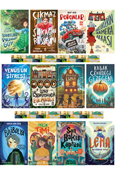 Genç Timaş 5.6.7.Sınıf Nitelikli Okuma Romanları-Lema, Son Bakış Köprüsü,Kana...