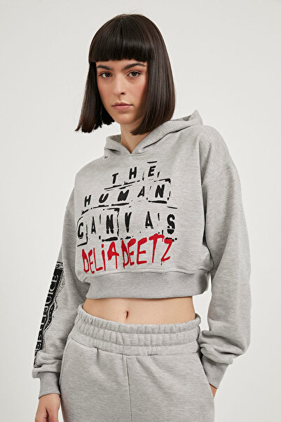 Arma Life με κουκούλα Κεντημένο φούτερ