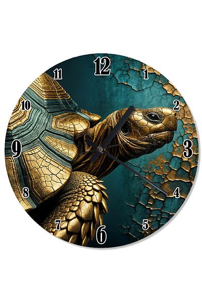 Tablomega Armored Strong Turtle Special Design Wall Clock