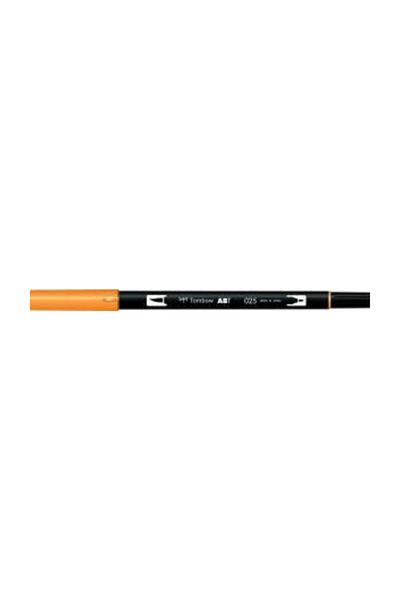 Tombow Graphic Pen - Light Orange, Dual Brush Pen, Ab-T 025