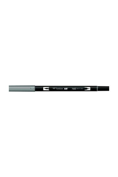 Tombow Ab-t Dual Brush Pen Grafik Kalemi Cool Gray 6 N60