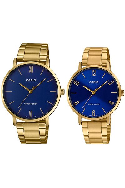 Casio Mtp-Ltp- Vt01G-2Budf Couple Wrist Watch (Women'S-Men's)