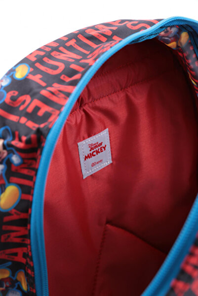 Mickey Mouse Micky 48334 Primary School Bag Hawk Funtime Lunch Box and Pencil Case Set