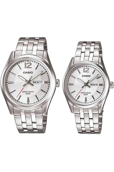 Casio Mtp-Ltp- 1335D-7Avdf Couple Wrist Watch (Women-Man)
