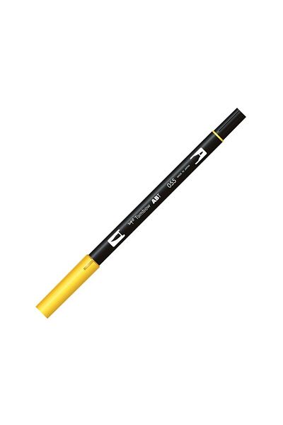 Tombow Dual Brush Pen Process Yellow T-055