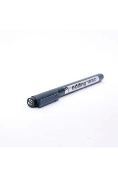 Edding 1800 Model Black Technical Drawing Pen - 0.3mm