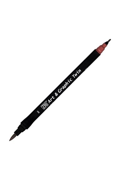 Zig Art & Graphic Twin Marker - 260 Deep Red Drawing Pens