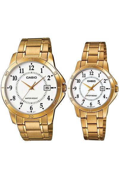 Casio Mtp-Ltp- V004G-7Budf Couple Wrist Watch (Women'S-Men's)