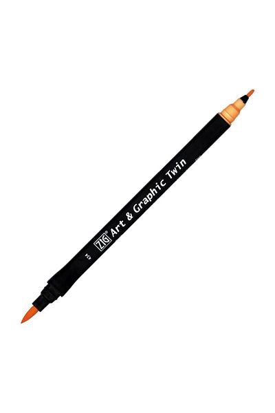 Zig Art & Graphic Twin Marker Drawing Pen 434 Apricot