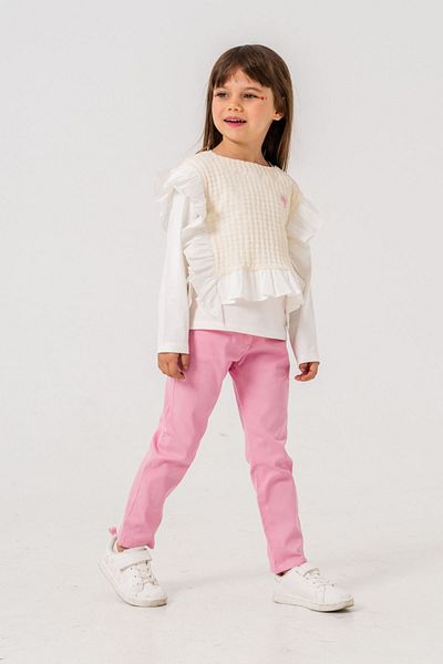 HAUSEkids 6-9 Years Old Butterfly Girl's 3-Piece Set - Pink