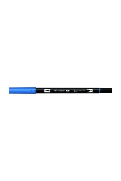 Tombow Ab-t Dual Brush Pen Grafik Kalemi Cobalt Blue 535