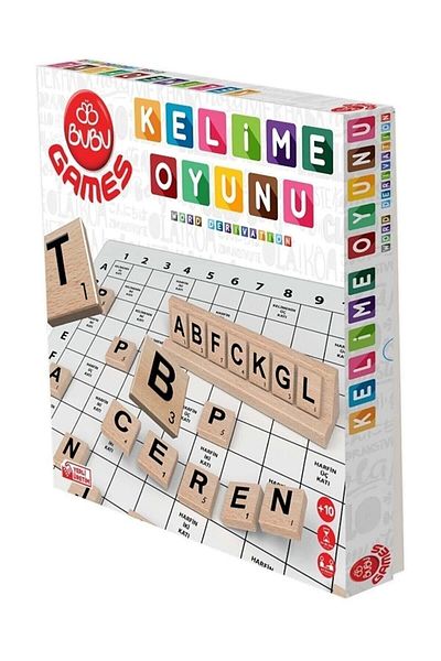 Bubu Bu-Bu Games Wooden Word Game