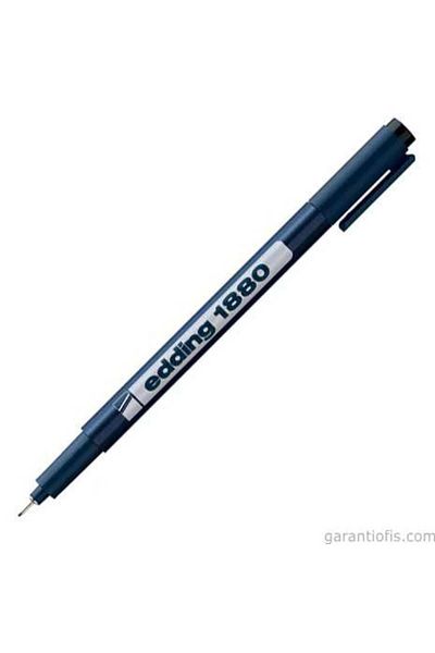 Edding 1880 Black Color 0.1 Mm Technical Drawing Pen