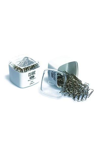Mas Cubbie No:3 Nickel Paper Clip 60 Pieces