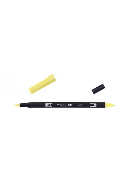 Tombow Ab-t Dual Brush Pen Graphic Pen Pale Yellow 062
