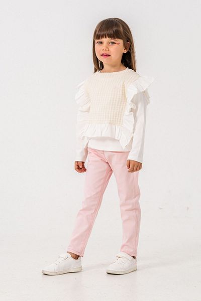 HAUSEkids 6-9 Years Old Butterfly Girl's 3-Piece Set - Light Pink
