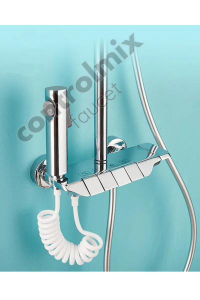 CONTROL MİX Piyano Duş Seti 5 Fonksiyonlu
