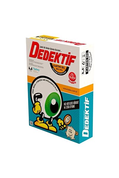 Bubu Bu-bu Dedektif Oyunu Zeka Oyunları -gm0008