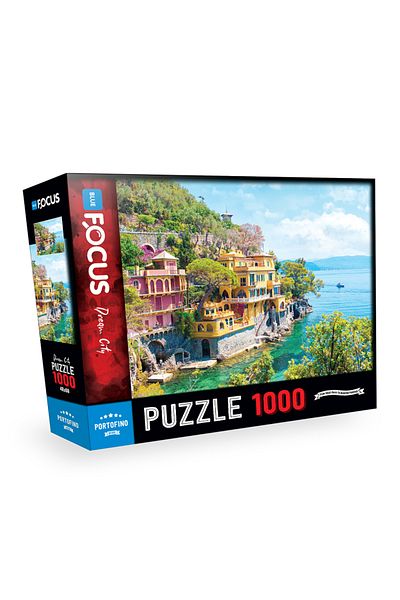 Blue Focus 1000 Piece Puzzle - Portofino