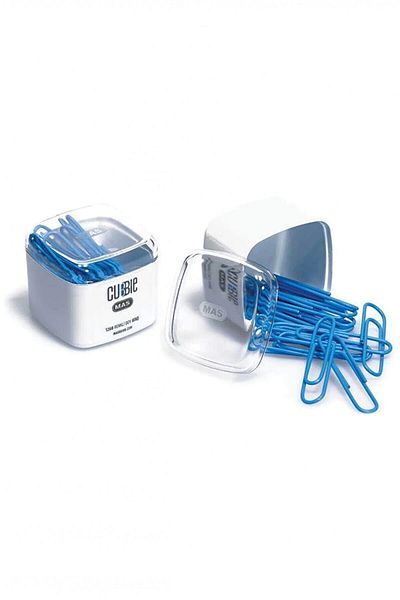 Mas 1268 Paper Clip Giant Colored Cubbie Blue