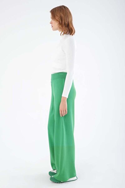 ALLDAY Green-Legged Knitwear Trousers