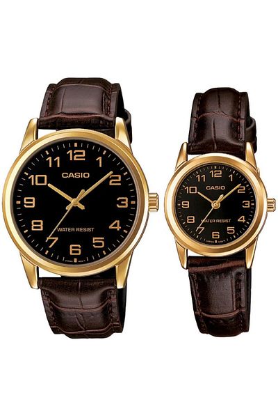 Casio Mtp-Ltp- V001Gl-1Budf Couple Wrist Watch - Women & Men