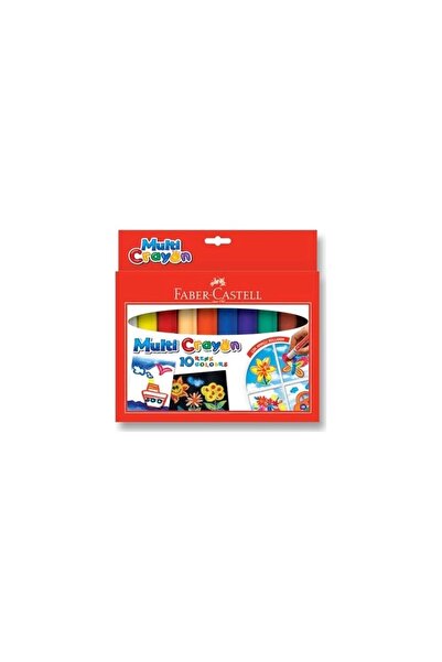 Faber Castell Faber-castell Mum Pastel Boya Multi Crayon Karton Kutu Yuvarlak...