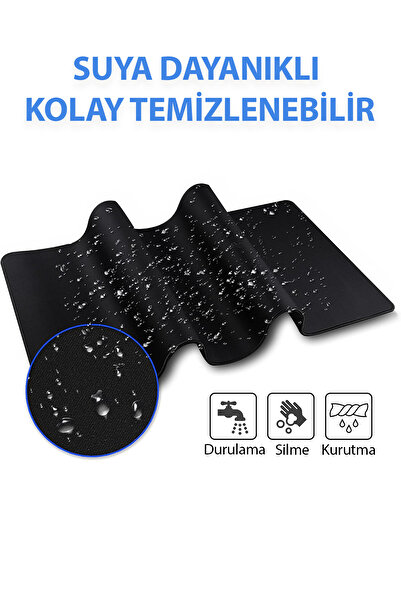 Pernem Gaming Mouse Pad 70X30 cm Stitched Keyboard Mouse Pad Anti-Slip Desk Mat Gamer Player Mausepad