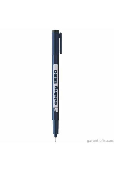 Edding 1880 Black Color 0.1 Mm Technical Drawing Pen