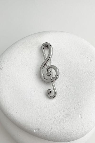Modex Müzik Nota Broş (6cm)