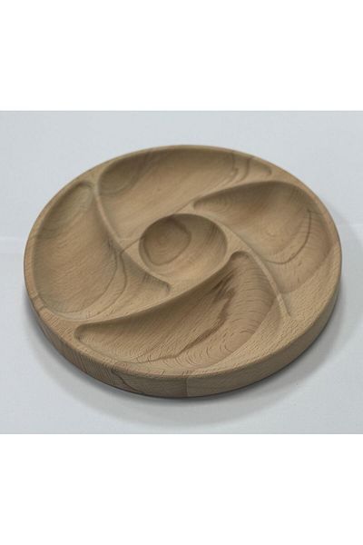 FASTWOOD Acar Wooden Beech Presentation/Snack Plate
