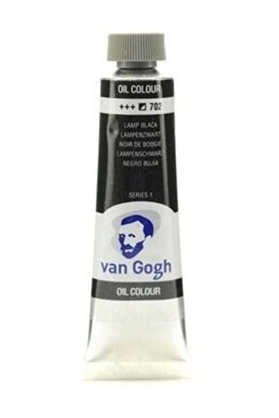 Talens Van Gogh 702 Yağlı Boya 40 Ml. Lamp Black