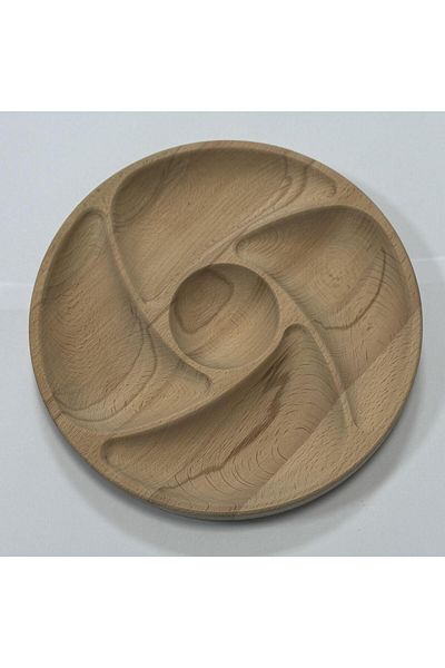 FASTWOOD Acar Wooden Beech Presentation/Snack Plate